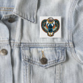 Sacred Scarab of King Tut Button (Beispiel)