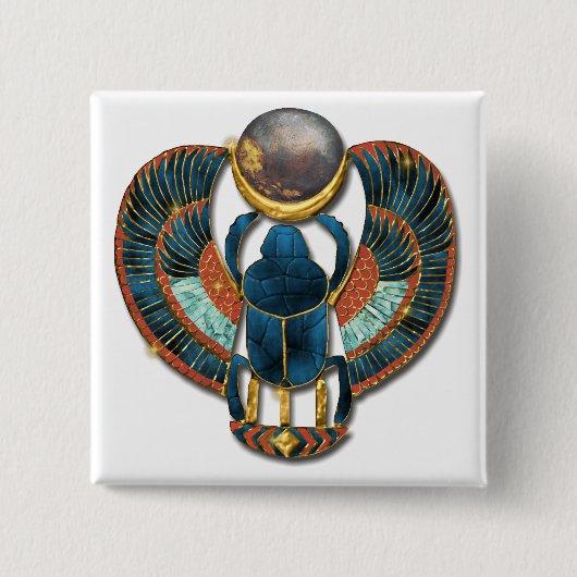 Sacred Scarab of King Tut Button (Vorderseite)