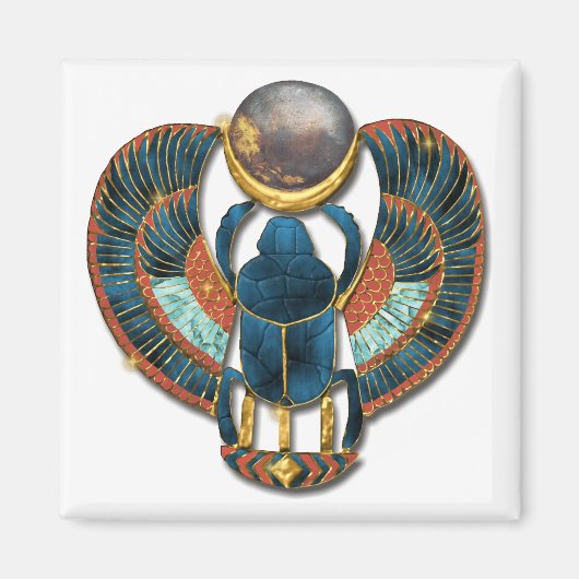 Sacred Scarab of King Tut Magnet (Vorne)