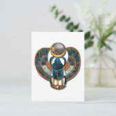 Sacred Scarab of King Tut Postkarte (Stehend Vorderseite)
