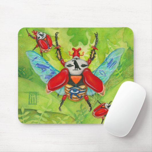 Sacred Scarabs Mousepad (Mit Mouse)