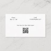 Sacred Shaman Shamanic Dream Catcher Visitenkarte (Rückseite)