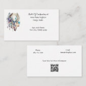 Sacred Shaman Shamanic Dream Catcher Visitenkarte (Vorne/Hinten)