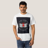 Sacred Shiva Trishul & Om Namah Shivaya Circle T-S T-Shirt (Vorne ganz)