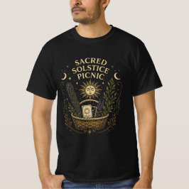 Sacred Solstice Picnic Litha T-Shirt