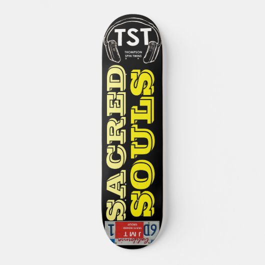 SACRED SOULS Skateboard (Vorderseite)