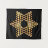 Sacred Star - Star of Life, 04/3D-Br. Wandteppich (Vorderseite (Horizontal))