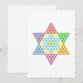 Sacred Star - Star of Life, 04/3D-CF. Einladung (Vorne/Hinten)