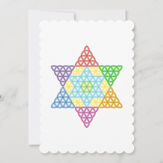 Sacred Star - Star of Life, 04/3D-CF. Einladung (Vorderseite)