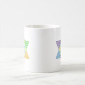 Sacred Star - Star of Life, 04/3D-CF. Kaffeetasse (Mittel)