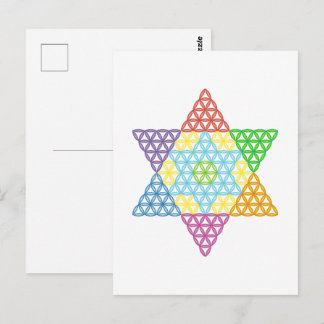 Sacred Star - Star of Life, 04/3D-CF. Postkarte