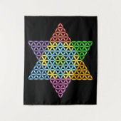 Sacred Star - Star of Life, 04/3D-CF. Wandteppich (Vorderseite)