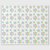 Sacred Star - Star of Life, 2/3D-CF. Geschenkpapier (Flach)