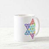 Sacred Star - Star of Life, 2/3D-CF. Kaffeetasse (VorderseiteRechts)