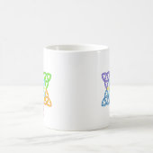 Sacred Star - Star of Life, 2/3D-CF. Kaffeetasse (Mittel)