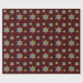 Sacred Star - Stern des Lebens, 02/3D-CF. Geschenkpapier (Flach)