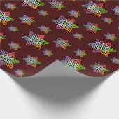 Sacred Star - Stern des Lebens, 02/3D-CF. Geschenkpapier (Ecke)