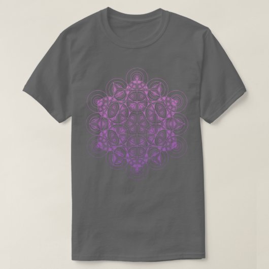 Sacred Traingle Circles Gradient T-Shirt (Design vorne)