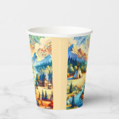 Sacred Valley Symbolic Celebration Design Pappbecher (Rechts)