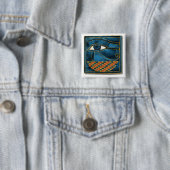 Sacred Wedjat Eye of Horus Button (Beispiel)