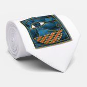 Sacred Wedjat Eye of Horus Krawatte (Gerollt)
