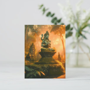 Sacred Whispers von Bali Feiertagspostkarte