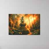 Sacred Whispers von Bali Leinwanddruck (Vorderseite)