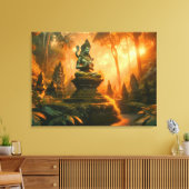 Sacred Whispers von Bali Leinwanddruck (Insitu (Wohnzimmer))