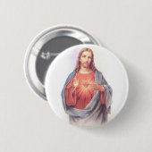 SacredHeartJesus Button (Vorne & Hinten)