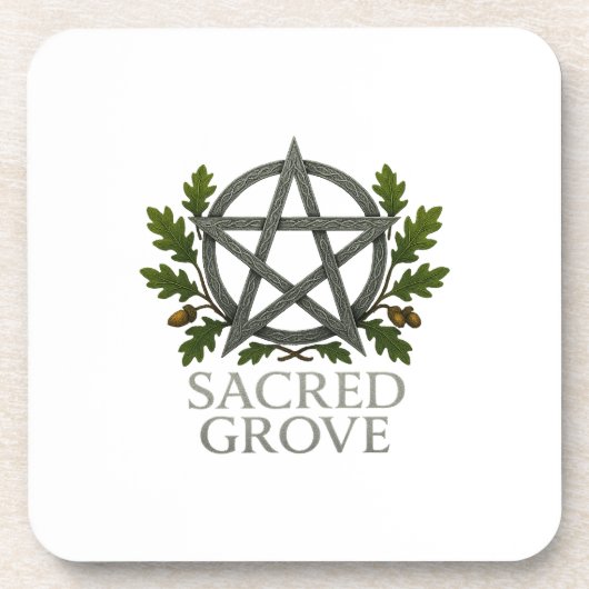 Sacro Grove Beverage Coaster Getränkeuntersetzer (Vorderseite)