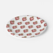 Sacro Heart Baroque Pappteller (Schrägansicht)