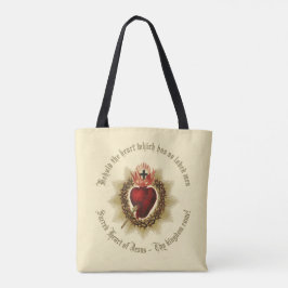 Sacro Heart Tote Bag Tasche