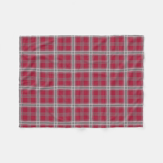 Sacro Heart University - Tartan Fleecedecke (Vorderseite (Horizontal))