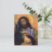 Sacro Heart von Odilon Redon Postkarte (Stehend Vorderseite)