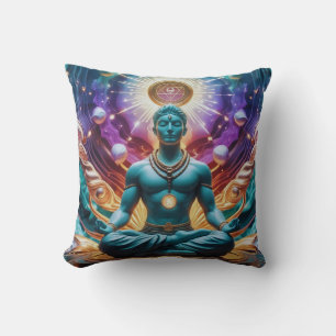 Sacro Mandala Spirituelle Kunst Kissen