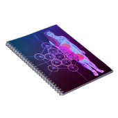 Sacro Self Spirale Notebook Original Art Notizblock (Rechte Seite)