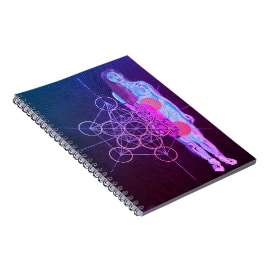 Sacro Self Spirale Notebook Original Art Notizblock (Rechte Seite)