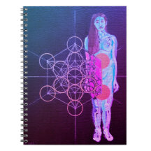 Sacro Self Spirale Notebook Original Art