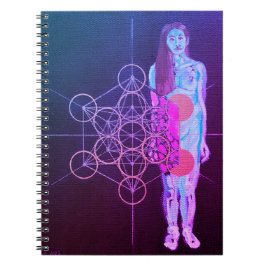 Sacro Self Spirale Notebook Original Art Notizblock