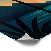 Sacro Sobek Nile Guardian Pyramids Poster (Ecke)