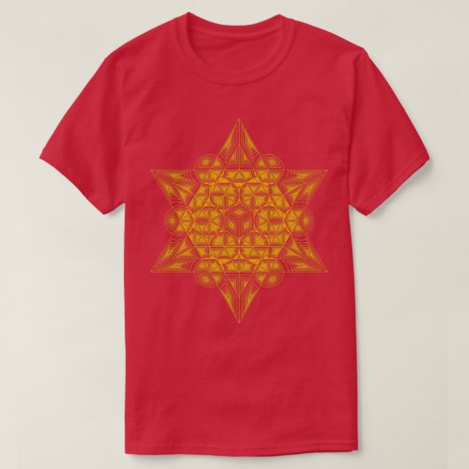 Sacro Supercube Gelb T-Shirt (Design vorne)