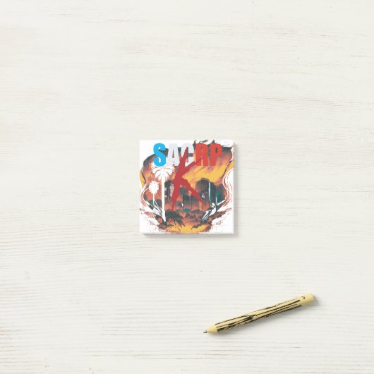 SacRPk Post-it-Notes Post-it Klebezettel (Auf Schreibtisch)