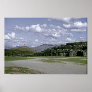 Sacsahuman Inca Festung Poster