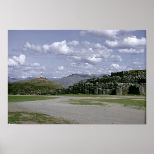 Sacsahuman Inca Festung Poster (Vorne)