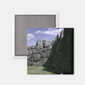 Sacsahuman Incan Festung Magnet (Vorderseite/Rückseite)
