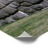 Sacsahuman Incan Festung Poster (Ecke)