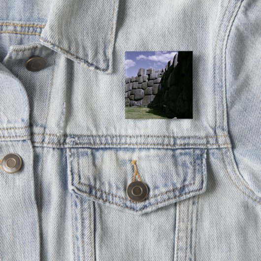 Sacsahuman Inkafestung Button (Beispiel)