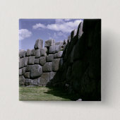 Sacsahuman Inkafestung Button (Vorderseite)