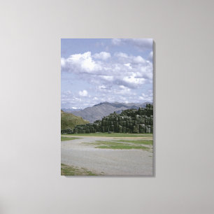 Sacsahuman Inkafestung Leinwanddruck