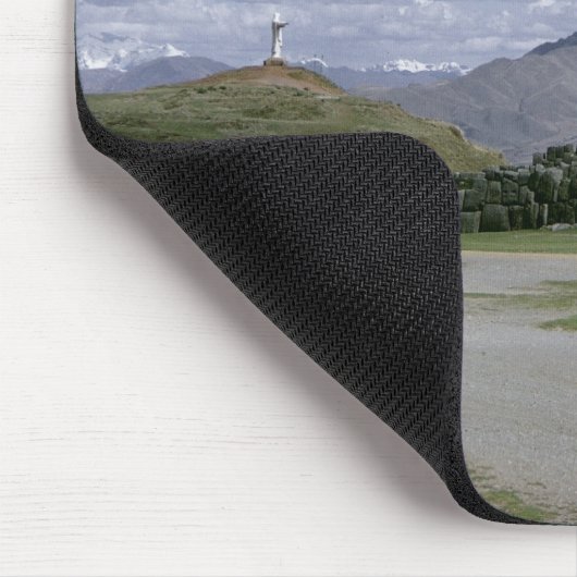 Sacsahuman Inkafestung Mousepad (Ecke)